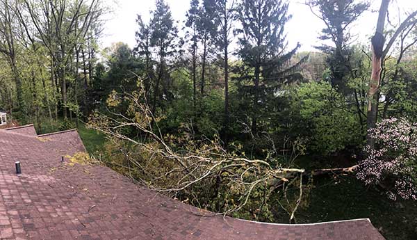 Storm Damage Roof